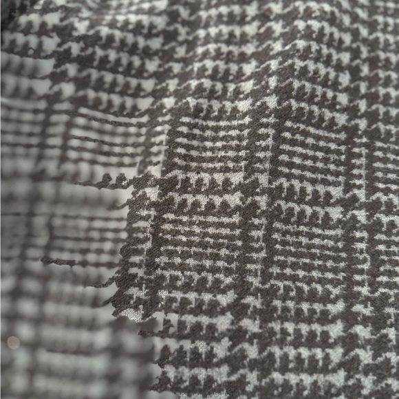 Karl Lagerfeld Women's Houndstooth Blazer - Black and Gray - Picture 14 of 15